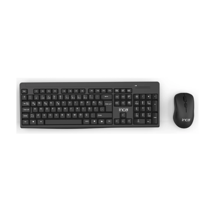 İNCA Kablosuz Klavye Mause Set